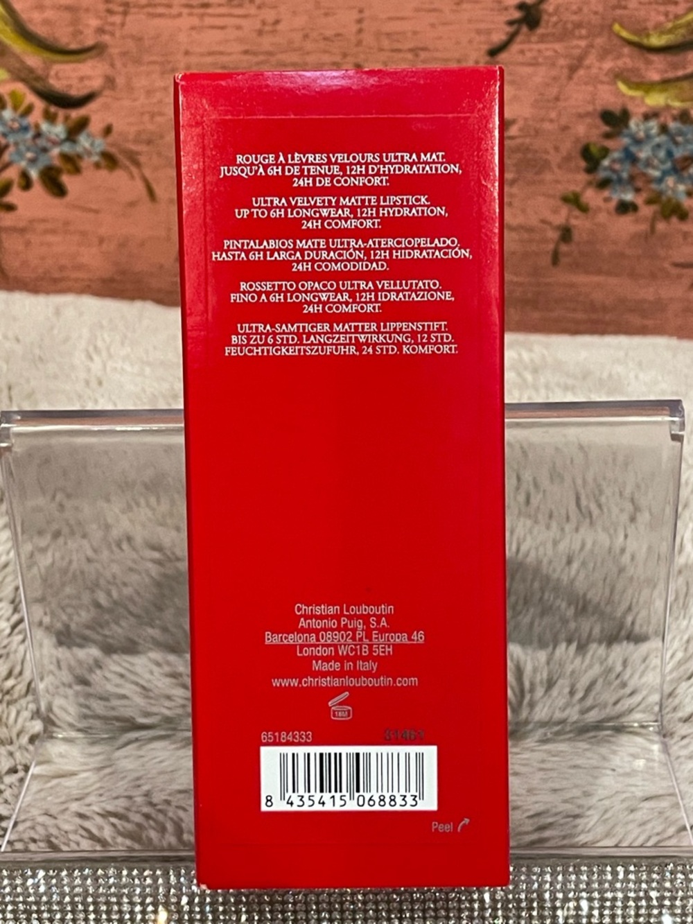 Christian Louboutin Velvet Matte lipstick Epic Brunette 318 - Picture 11 of 12